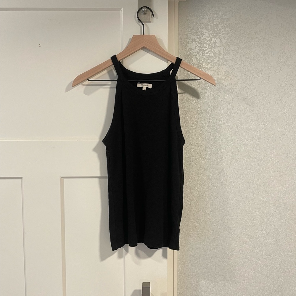 Madewell Timeout Tank Black XS